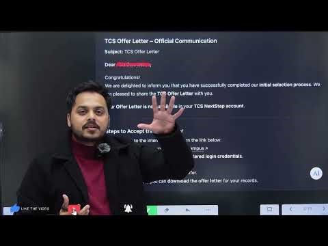 Finally TCS Offer Letter | Congrats to All Selected | TCS Calendar Out | Must Watch ! Ninja to Prime