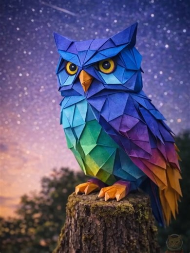 Origami World - Animal Magic #beautiful #origami #animals #cinematic #cute