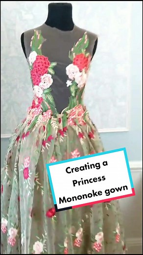 DIY Princess Mononoke Inspired Gown Tutorial