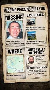 David McCallum: The Man Who Vanished at Loch Lomond
