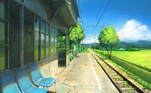 The Best 13 Green Anime Scenery Wallpaper 4K
