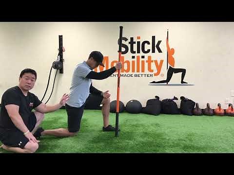 Hip Flexor Stretch Made Better - Stick Mobility Exercise