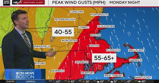 Next Weather: WBZ evening forecast for March 16, 2026