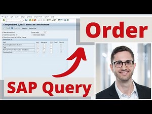 Change sequence in SAP Query - Order in Selection and Output