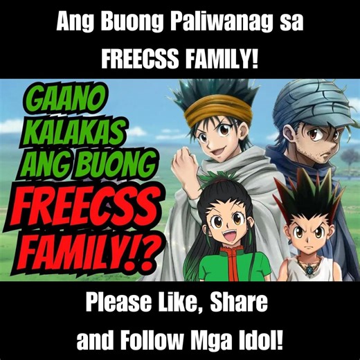 Ang Buong Paliwanag sa FREECSS FAMILY! Don Freecss, Ging Freecss, Gon Freecss, Jin Freecss at iba pa #hunterxhunter #hxhtagalogepisodes #hunterxhunteranime #gonfreecs #killua #donfreecss #gingfreecss #ging #jetvanime | J.E. TV Anime