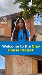 Welcome to the clay house project. Inside the Sustainability Centre at Waraotuma A Tuaranoko shelter, Lluvia has learned about climate change and sustainability - including sustainable housing. The young Venezuelan refugee shows how her community is adapting homes to the hot climate of northern Brazil while also minimizing environmental impact! | UNHCR, the UN Refugee Agency