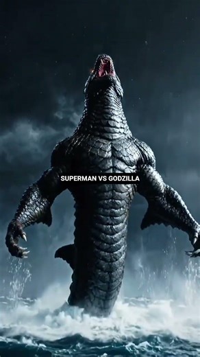 SUPERMAN VS GODZILLA#funny #video #comedy