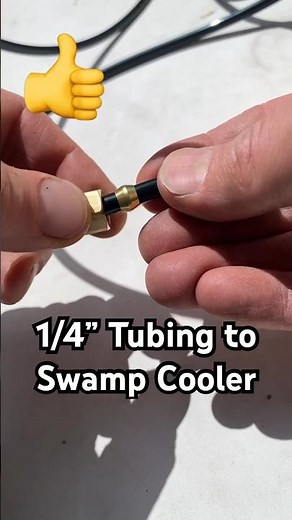 ✅ The Easiest Compression Fitting for a Swamp Cooler ❤️❤️❤️