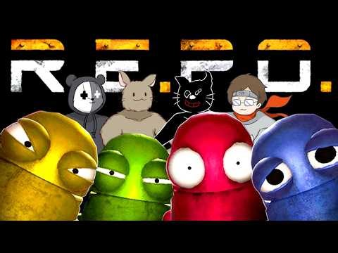 【4人実況】幸運の4人が一瞬で全てを失うホラーゲーム『R.E.P.O.』