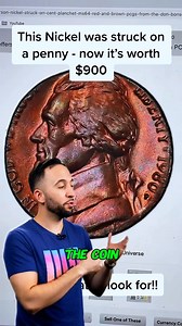 1988 nickel struck on a penny planchet 🤩 Sold for $900!! . . . . #RareCoins #CoinCollecting #USCoins #Numismatics #GradedCoins #coincollectors | Ageless Assets