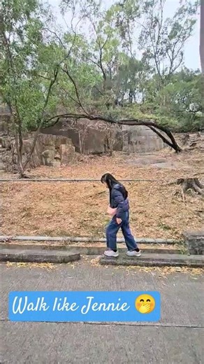walk like Jennie#walkthrough #wood #amnewbutnottheleast 🤭
