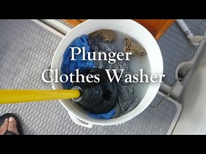 Plunger Clothes Washer