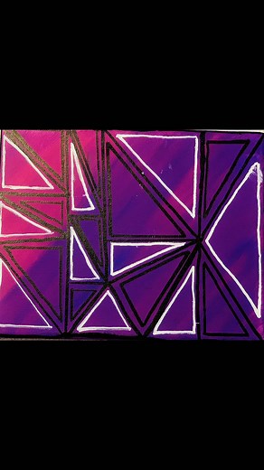 Simple Abstract Acrylic Painting Tutorial