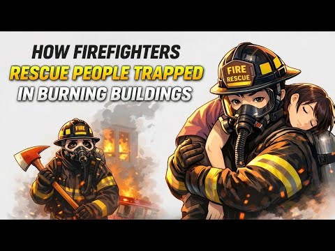 What Firefighters Actually Do When People Are Trapped in a Burning Building.