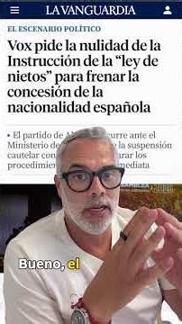 Spanish Nationality via the Democratic Memory Law: Is it in jeopardy?