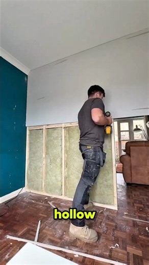 An American Tradesman Shows the Proper Way to Frame Interior Walls #diy #construction #woodworking