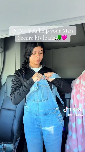 Helping Your Man Secure His Truck Loads