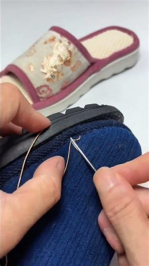 diy making slipper at home 🏡🏡🏡#shorts #viral #trend