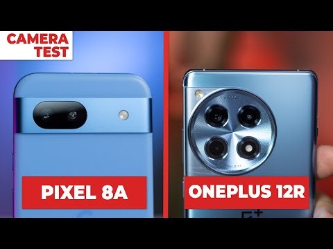 Google Pixel 8a vs OnePlus 12R: Camera Test, Video Quality Comparison