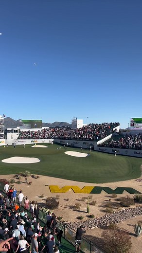 Rowdy Golf Day at Waste Management Open 16th Hole