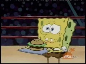 SpongeBob SquarePants Neptune's spatula screenbug