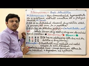 (29) Idiosyncrasy | Basic Introduction to Idiosyncrasy | Idiosyncratic Reaction | ADR Type | English