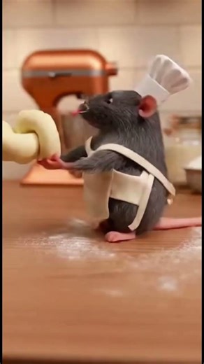 RAT SHEF cooking up a pizza🐀🍕 #foryou