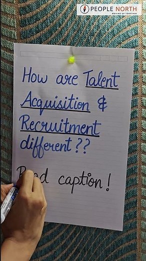 How are Talent Acquisition & Recruitment different?