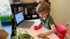 1.8K views · 12 reactions | Learning remotely has not been easy for special needs kids or their parents. Many parents have found themselves trying their best to adjust to a tough situation where they've become teachers of sorts with schools closed for the remainder of the year. Story here: https://bit.ly/2JS6qia | Christine Pitawanich/KGW | Facebook