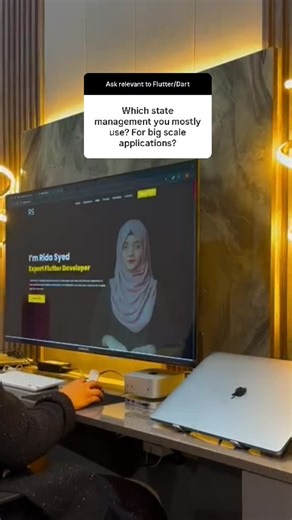 Flutter App Developer || Dart || Android, IOS & Web-App 👩‍💻🦋 on Instagram: "Which state management is best for scalable Flutter apps? 🤔💻 I get this question a lot, so I answered it with a quick reel 🎥 👉 If you're a Flutter dev or just getting started, you NEED to know this. 📌 Watch till the end & drop your questions in the comments, I might cover them in the next reel! 💬🔥 #flutterdev #riverpod #statemanagement #fluttertips #fluttercommunity"