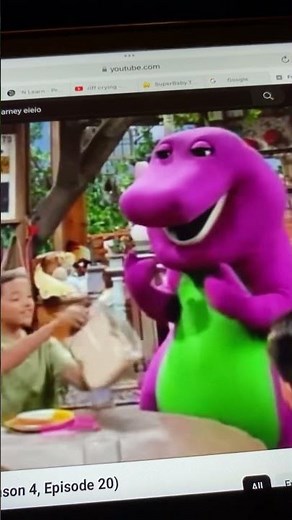 Barney The Dinosaur Crying