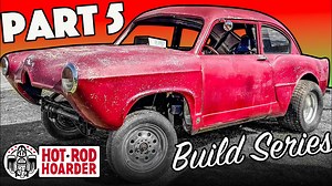 The Hot Rod Hoarder Gasser Henry J Project Gets Fancy Brakes From Wilwood, And Then Tommy Cuts Them Up! - BangShift.com