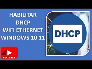 ACTIVAR O HABILITAR SERVIDOR DHCP PARA WIFI O ETHERNET WINDOWS 10 11 - 2022