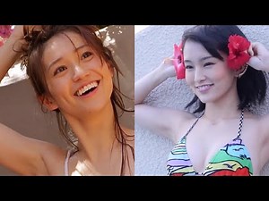 水着対決😼⚔️️🏖️ ~相撲＆グラPose(ワキ見せ撮影)~ ＃YukoSaya