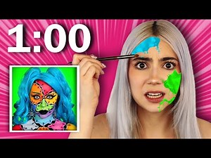 1 MINUTE to memorize the makeup and recreate it😳