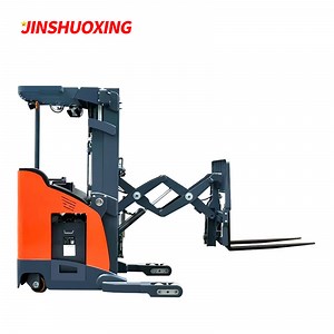 [Hot Item] 1.4ton Double Scissors Electric Reach Forklift with Height Positioning System