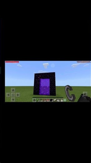 I made First Time Nether Potal Activate in Minecraft series