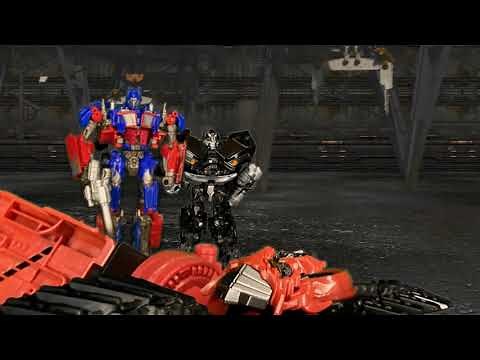 Transformers Revenge of the Fallen Optimus Prime Enters Shanghai | Stop-Motion