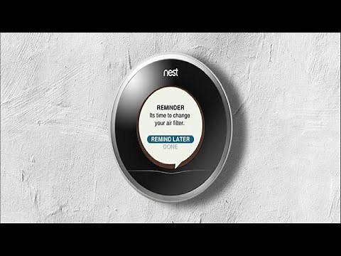 How to Set Air Filter Reminders with Your Nest Thermostat