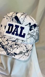 Hand-painted Dallas Cowboys Trucker Hat, Fan Pride - Etsy