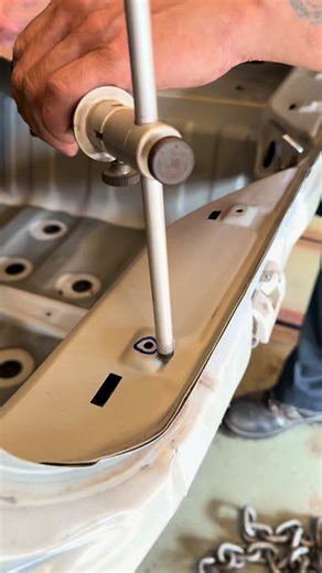 Bent Radiator Support? Watch This Perfect Fix!#ซ่อมรถ #carrepair