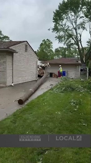 Crews race to restore power after tornado damages 20 homes in Macomb County