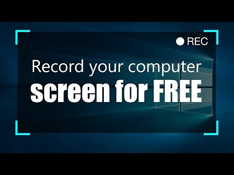 How to Record/Capture Computer Screen for FREE