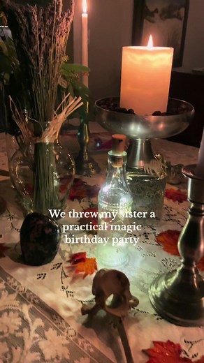 Practical Magic Themed Birthday Party Ideas