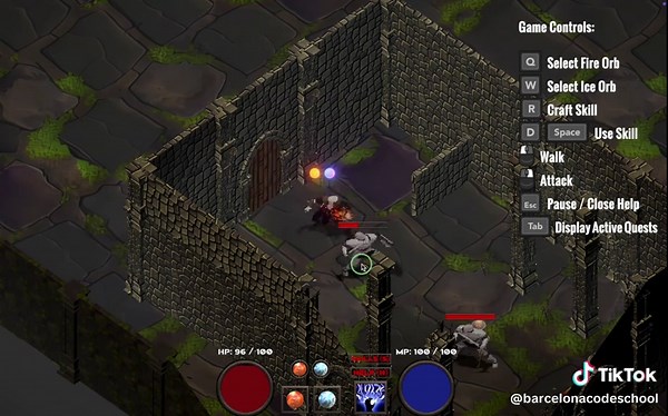 A demo of the final game project done by Mert Seker during the Game Development Bootcamp at @barcelonacodeschool – come check it out, lot’s of work is put behind it and the results are awesome! A great addition to the student’s projects showcase 🙌. #gamedev #studentswork #studentsprojects #bootcampoutcomes #codinglife #gamedesign #unity #gaming #games