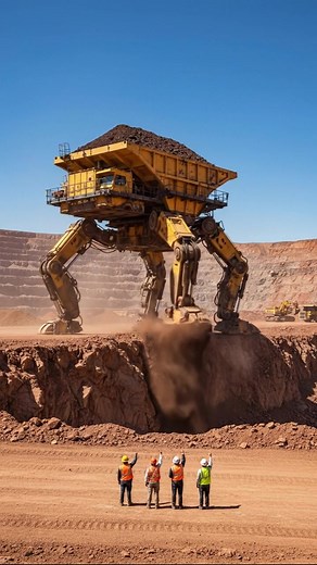 Colossal Mining Walker in U.S. Mega-Mine#MiningWalker #USAMine #IndustrialTech | FutureMech