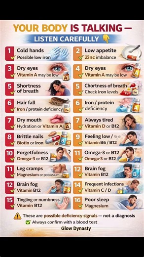 Your Body Is Talking… Are You Listening? 😳⚠️ #shorts