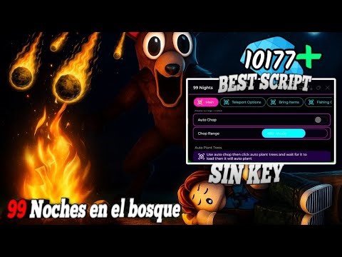 😱 THE BEST FREE SCRIPT ✅ FOR 99 NIGHTS | SCRIPT WITHOUT KEY 😍 | EARN LOTS OF GEMS EASILY | ROBLOX...