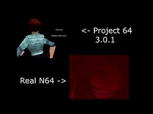 GoldenEye 007 (N64) intro runs faster on emulator