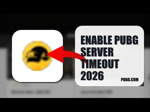How To Enable PUBG Server Timeout 2026 (FULL TUTORIAL)